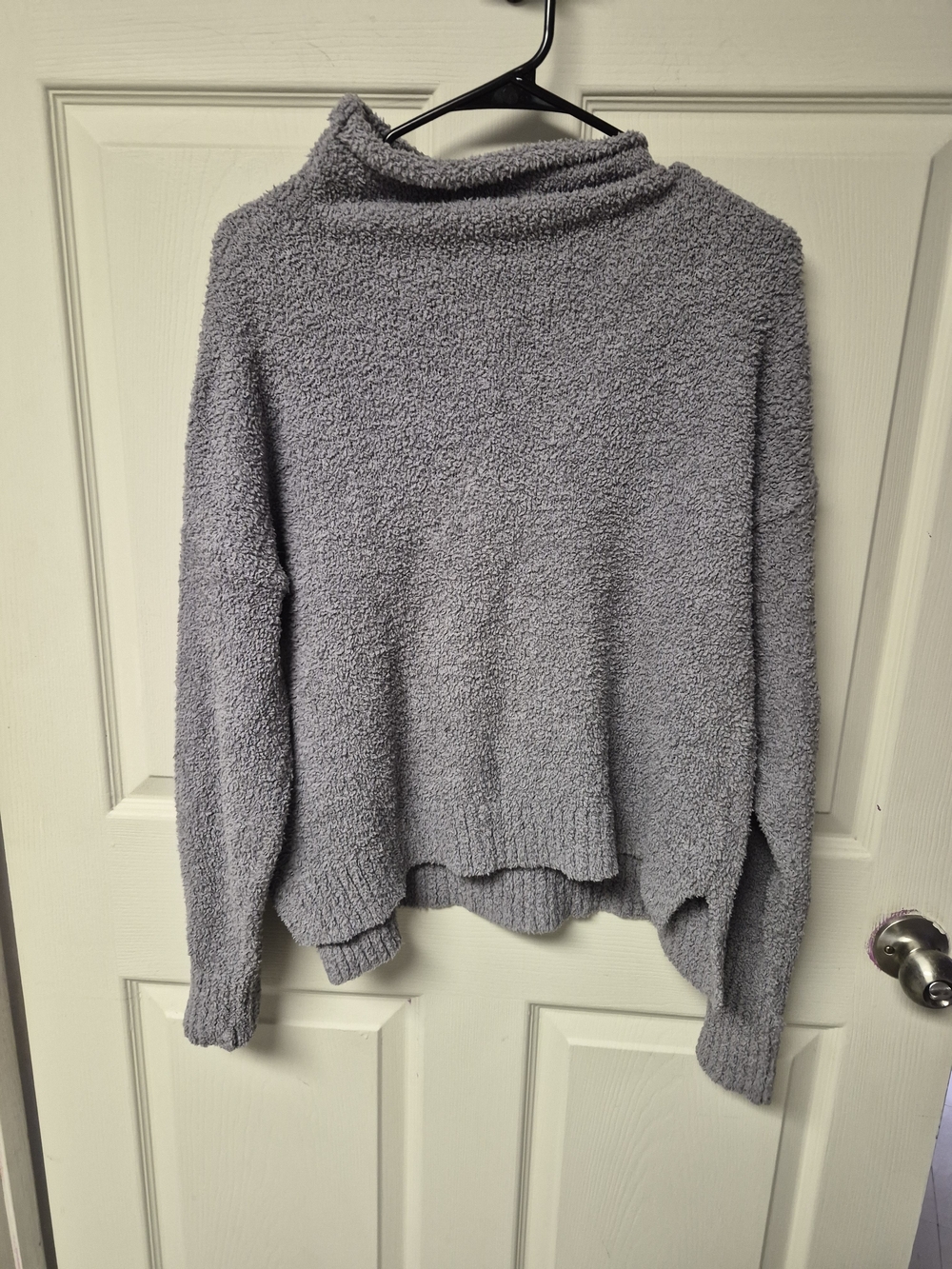 UGG Lavender Plush Funnel Neck Sweater
